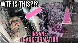 Deep Cleaning The NASTIEST REPO Car Ever  Insanely Satisfying Car Detailing Transformation How To [upl. by Prakash908]