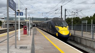 Trains At Ebbsfleet International HS1 110723 [upl. by Zenger]