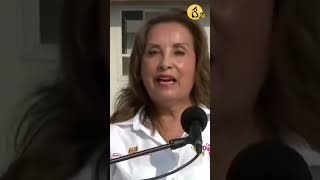 Dina Boluarte se pica y responde a Vladimir Cerrón por pronosticar su caída [upl. by Nahraf]