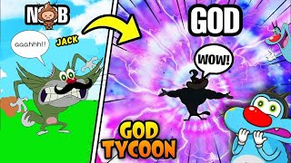 Roblox Jack Become Dark Lord In Elemental Tycoon With Oggy ROCKINDIANGAMER funny [upl. by Kalina]