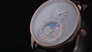 GRANDE SECONDE MOON IVORY ENAMEL J007533200 [upl. by Ecydnarb]