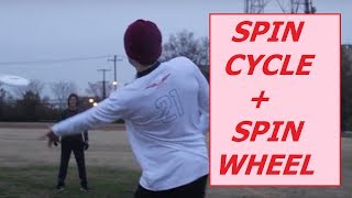 Spin Cycle  Spin Wheel  Ultimate Frisbee Trick Throws [upl. by Eecal]