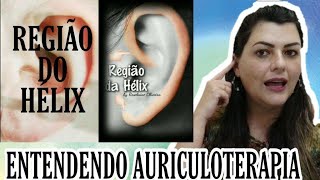 👂 Auriculoterapia Pontos  REGIÃO DO HÉLIX [upl. by Vish874]