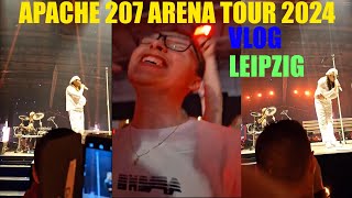 Der KONZERTWAHNSINN Geht weiter Unglaublich Apache 207 Arena Tour Leipzig VLOG [upl. by Natala]