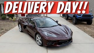 Taking Delivery of a 2022 Chevrolet Corvette C8 Stingray Z51 2LT [upl. by Gussy]