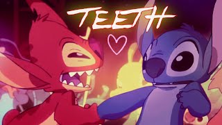 Stitch x 627   😈🦷 T E E T H 🦷😈 [upl. by Elleuqar]