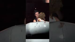 Rammstein Maxime Richards Daughter Joins Him in Boat at Engel gelsenkirchen rammstein [upl. by Notgnimer]