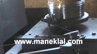 Manek  Wet Wire Drawing Machine with Three Capstan Type Step Pulleys and 21 Drawing Dies [upl. by Kandy]