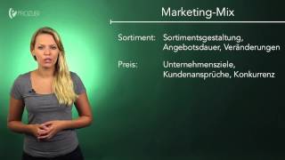 Der Marketing Mix  Wissen für die Ausbildung  Prozubide [upl. by Arahsit114]