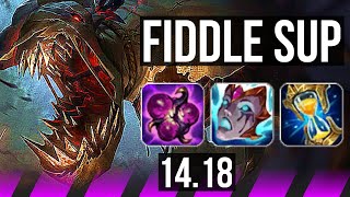 FIDDLESTICKS amp Lucian vs LEONA amp Syndra SUP  6k comeback 30k DMG  EUW Master  1418 [upl. by Nylirrej142]