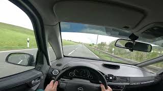 Opel Meriva A 18 Dbilas Turbo Pov Drive Cruise no OPC [upl. by Nemzzaj]