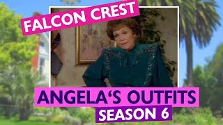 FALCON CREST Angelas Outfits Season 6 [upl. by Regine]