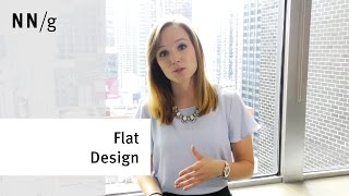 Flat Design Decreases User Efficiency Kate Moran [upl. by Niai890]