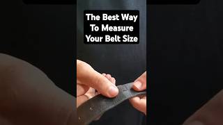 How to Measure a Belt Correctly leathercraft [upl. by Kevan964]