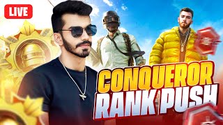 RANK PUSH TO CONQUEROR BGMI LIVE WITH SNAX  ROAD TO 2M insta [upl. by Avigdor]