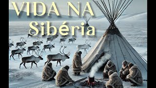 Vida Nômade na Sibéria Sobrevivendo ao Frio Extremo com Renas e Cabanas Tradicionais [upl. by Guillemette]