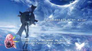 Nightcore  Dilemme de nuit FR PAROLES [upl. by Nayrb711]