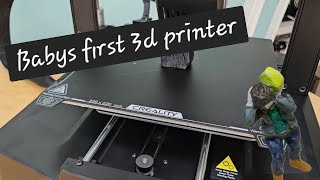 Babys first 3d printer A Creality Ender 3 v3 se review first impressions [upl. by Gentilis]