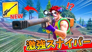 新武器『ヘビーインパクトスナイパーライフル』がクッソ強すぎるけど大丈夫そう？ｗｗｗｗｗｗｗ【アプデ情報まとめ】【フォートナイト】 [upl. by Kape501]