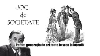 JOC DE SOCIETATE cu Birlic Octavian Cotescu 🎭 Teatru Radiofonic Subtitrat [upl. by Harrus595]