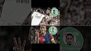 Vinicius hat trick for RMadrid🔥Raphinha hattrick for Barcelona🥶ELCLÁSICO is going to be classic😱 [upl. by Helge]