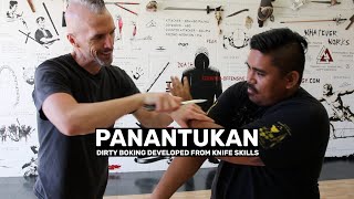 PANANTUKAN Translating Knife Skills To Dirty Boxing [upl. by Kirima]