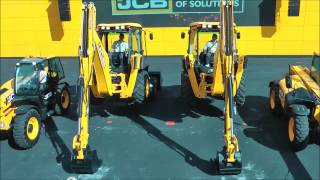 JCB Dancing Diggers  CONEXPO 2014 Part 2 [upl. by Moynahan742]