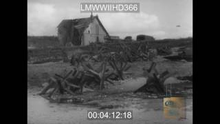 DDAY NORMANDY BEACHHEAD 1 MS BEACHED LCI BOW DOORS OPEN2 LA MS MEN ON LST LOOKIN  LMWWIIHD366 [upl. by Aihsemak742]