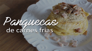 Panquecas de Carnes Frias  As Minhas Receitas [upl. by Notsahc]