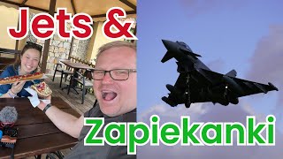 Fighter Jets amp Zapiekanki Best Day In Poland  Vlog 363 [upl. by Corly125]