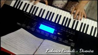 Ludovico Einaudi  Divenire piano Casio CTK 4400 [upl. by Peery19]