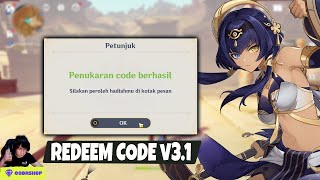 Buruan Redeem Code Genshin Impact v31 [upl. by Peednus]