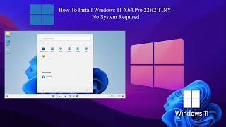 Is Windows 11 X64 Pro 22H2 TINY the FASTEST Windows EVER [upl. by Sirap227]