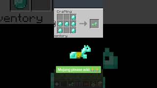 Mojang please add minecraft crafting [upl. by Diana]