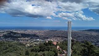 Barcelona From Above Stunning Panoramic View from Tibidabo [upl. by Aehsat]