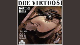 Duo concertant for 2 Violins No 3 in D major Op 57  Moderato [upl. by Aerdnahs282]