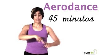 Clase completa de Aerodance cardio  Ponte en forma [upl. by Atrebor]