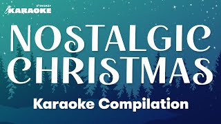 THE BEST NOSTALGIC CHRISTMAS SONGS❄️  KARAOKE WITH LYRICS [upl. by Anytsyrk]