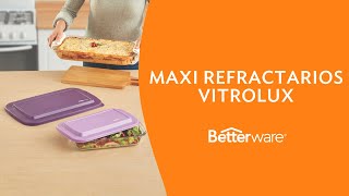 Maxi Refractarios Vitrolux Betterware [upl. by Clausen]