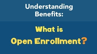 What is open enrollment [upl. by Hiltner]