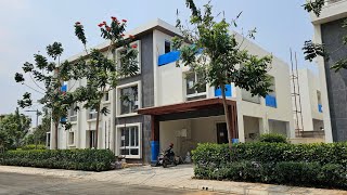 350 SqYards Villa For Sale In gated community Hyderabad  Gachibowli  Tellapur  My Home Ankura [upl. by Une]