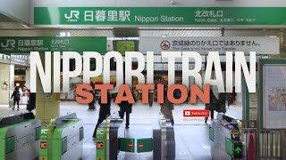 Silent Live  Nippori Train Station  Tokyo Japan [upl. by Silver]