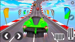 Mega Ramp Car Stunt Car Race Game  Impossible GT Car Stunt Game  Android Gameplay game 9 [upl. by Eerdna505]