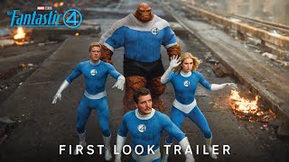 Fantastic Four First Steps First Look Trailer [upl. by Anoniw]