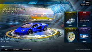 Lamborghini Countach LPI 8004 Back In The Rocket League Item Shop  Rocket League Item Shop [upl. by Mundy]