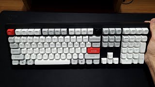 Keychron V6 Max from OSA to KSA Profile Keycaps [upl. by Eeldarb]