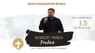 LIVE  Elim Nürnberg l 13102024 l Duminica Seara l Predica Fr Robert Mirea [upl. by Jezabella]