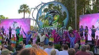 SeaWorld 50th anniversary Sea of Surprises celebration kickoff in Orlando [upl. by Proctor]