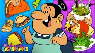 Abuelas Best amp Weirdest Meals  Spin the Wheel  The Casagrandes [upl. by Yasnyl452]