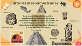 CULTURAS MESOAMERICANAS QUE SE ASENTARON EN MÉXICO [upl. by Ginnifer292]